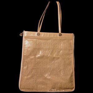 Vintage Mary Kay Embridered expandable Tote